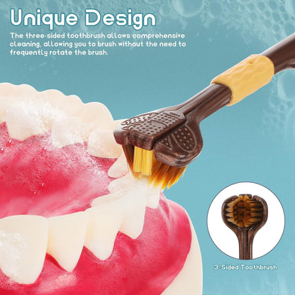 360-Clean™ Nano 360° 3-Sided Toothbrush 🦷✨ 🔥🔥